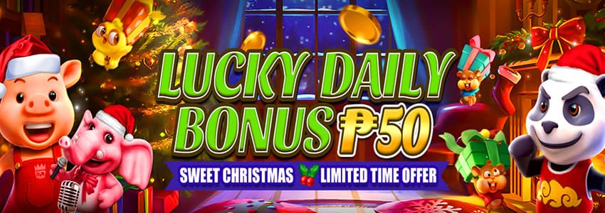 Arawang Bonus na ₱50, Christmas at New Year Limited Bonus Offer