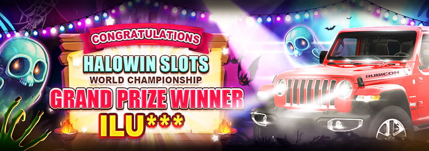 Congrats 【ilu***】sa pagkapanalo ng Jeep Wrangler sa Halloween Slot World Cup Ranking Board