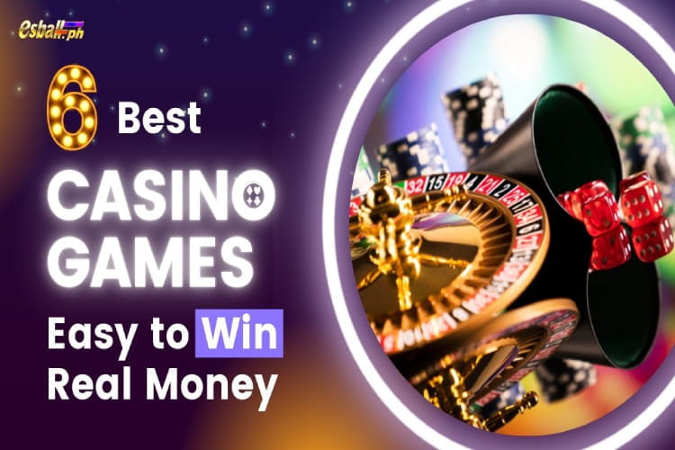 6 Best Casino Games Easy to Win Real Money Online