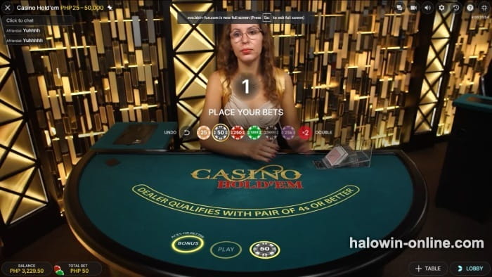 Paano Mag Laro ng Casino Hold'em na Live Casino