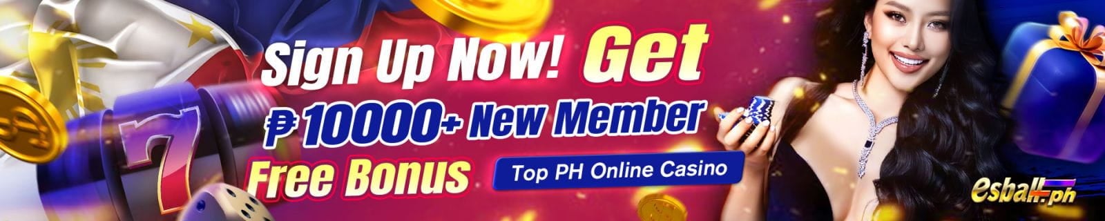 Online Casino Free Bonus Over ₱10000 Sign Up Philippines