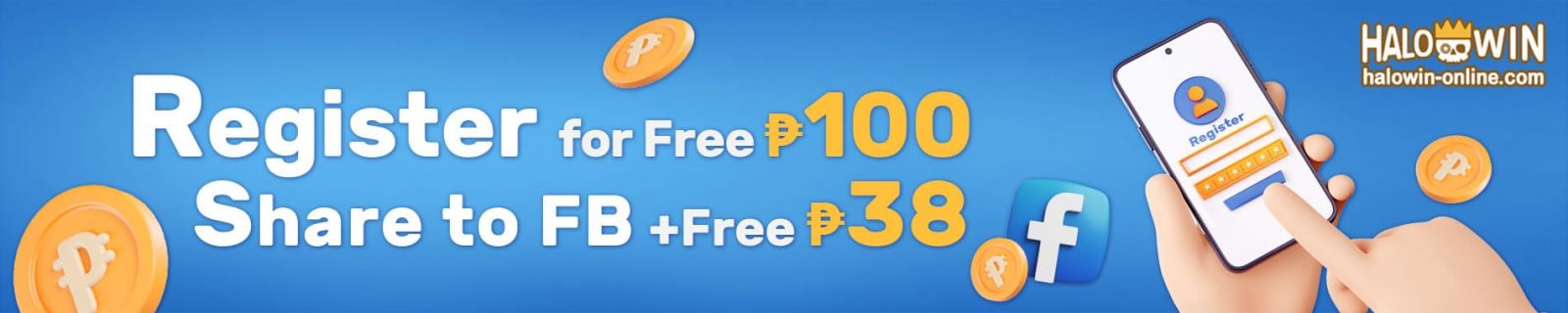 Register Free ₱100 Sign Up Bonus