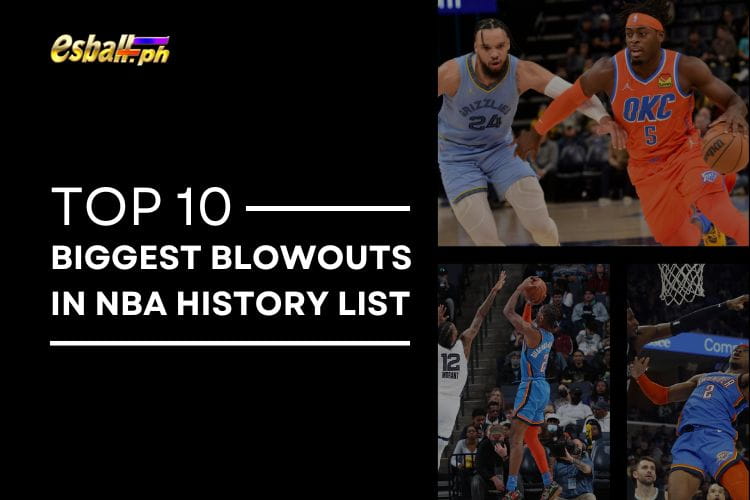 Top 10 Biggest Blowouts in NBA History List: 1st MEM vs OKC