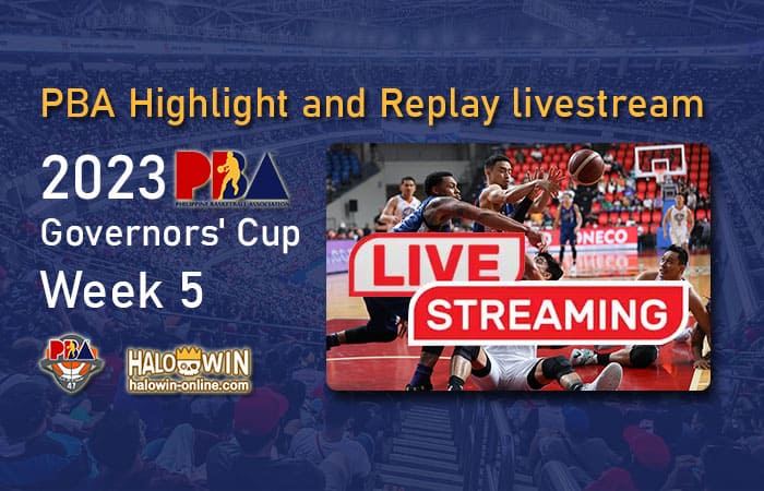 PBA Highlights 2023 Governors Cup Ika-5 linggong laro para sa lahat ng video