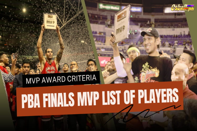 Listahan ng mga Manlalaro ng PBA Finals MVP at Pamantayan ng MVP Award